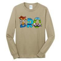 Toy Funny Story Mama Boy Mom Bro Brother MotherS Day Tall Long Sleeve T-Shirt