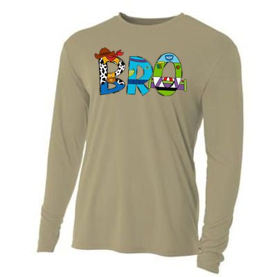 Toy Funny Story Mama Boy Mom Bro Brother MotherS Day Cooling Performance Long Sleeve Crew