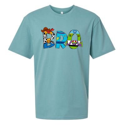 Toy Funny Story Mama Boy Mom Bro Brother MotherS Day Sueded Cloud Jersey T-Shirt