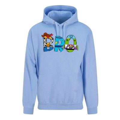 Toy Funny Story Mama Boy Mom Bro Brother MotherS Day Unisex Surf Hoodie