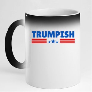 TRUMPISH Funny Trump 11oz Black Color Changing Mug