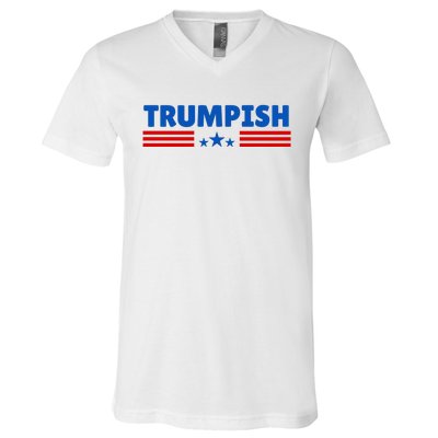 TRUMPISH Funny Trump V-Neck T-Shirt