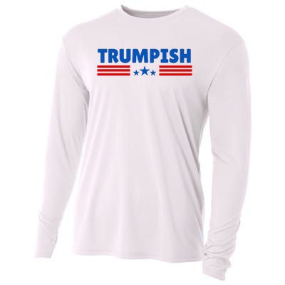 TRUMPISH Funny Trump Cooling Performance Long Sleeve Crew