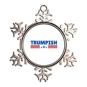 TRUMPISH Funny Trump Metallic Star Ornament