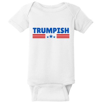 TRUMPISH Funny Trump Baby Bodysuit