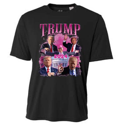 Teamsters For Trump 2024 Cooling Performance Crew T-Shirt