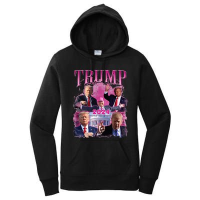 Teamsters For Trump 2024 Women's Pullover Hoodie