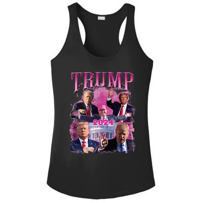 Teamsters For Trump 2024 Ladies PosiCharge Competitor Racerback Tank