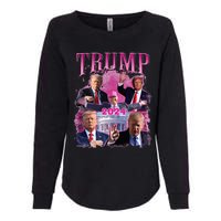 Teamsters For Trump 2024 Womens California Wash Sweatshirt