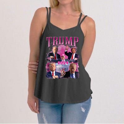 Teamsters For Trump 2024 Women's Strappy Tank