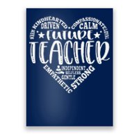 Typography Future Teacher Teaching Student Career Day Poster