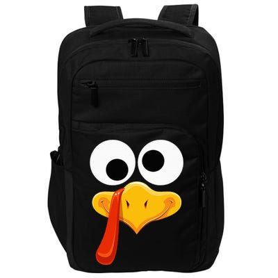 Turkey Face Thanksgiving Costume Family Outfits Matching Fun Impact Tech Backpack