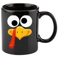 Turkey Face Thanksgiving Costume Family Outfits Matching Fun 11oz C Handle Ceramic Mug