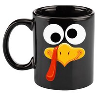 Turkey Face Thanksgiving Costume Family Outfits Matching Fun 11oz C Handle Ceramic Mug
