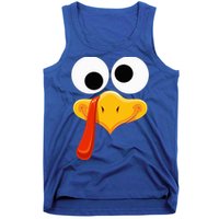 Turkey Face Thanksgiving Costume Family Outfits Matching Fun Tank Top
