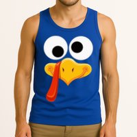 Turkey Face Thanksgiving Costume Family Outfits Matching Fun Tank Top