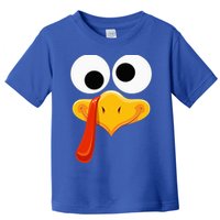Turkey Face Thanksgiving Costume Family Outfits Matching Fun Toddler T-Shirt
