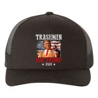 Trashmen For Trump 2024 Funny Election Garbageman Garbage Yupoong Adult 5-Panel Trucker Hat