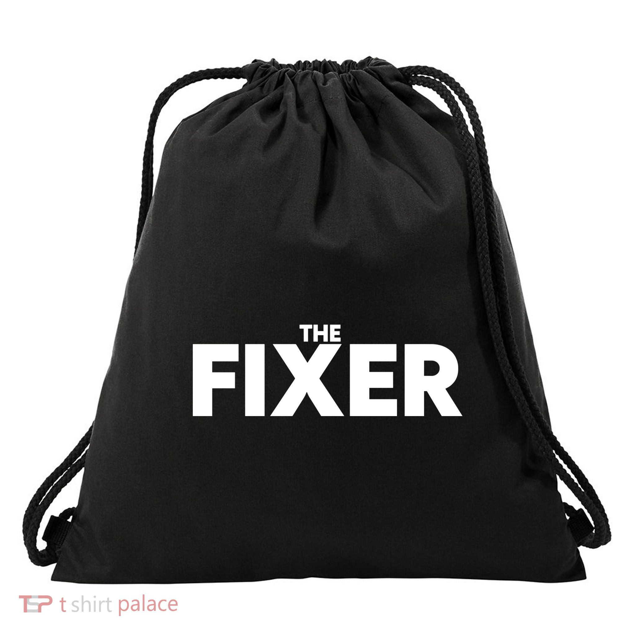 The Fixer Drawstring Bag