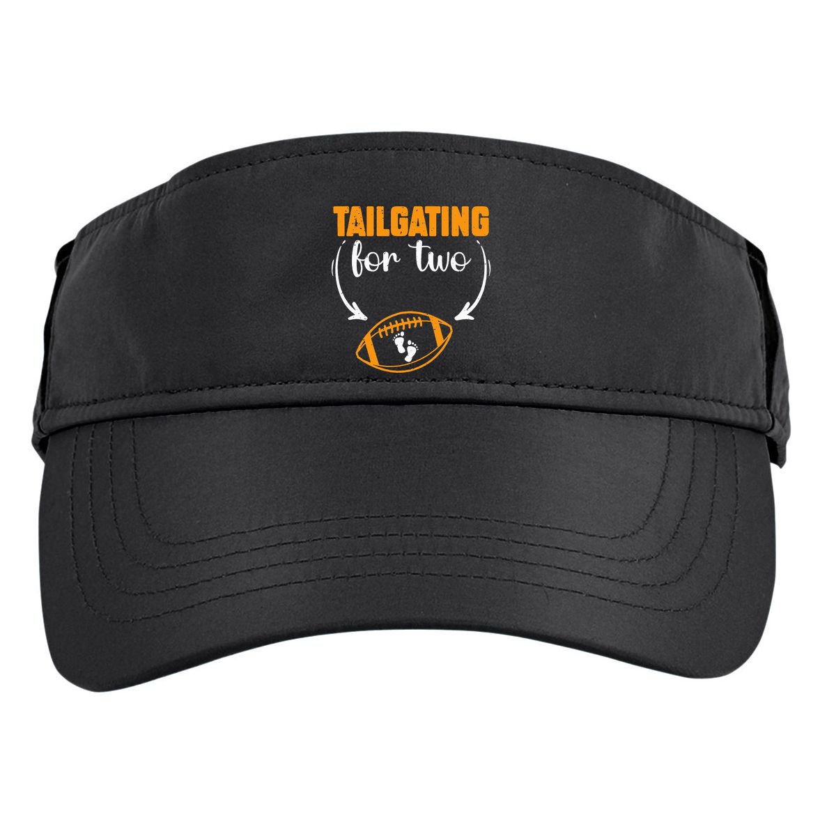 Tailgating For Two Football Thanksgiving Pregnancy Reveal Adult Drive Performance Visor