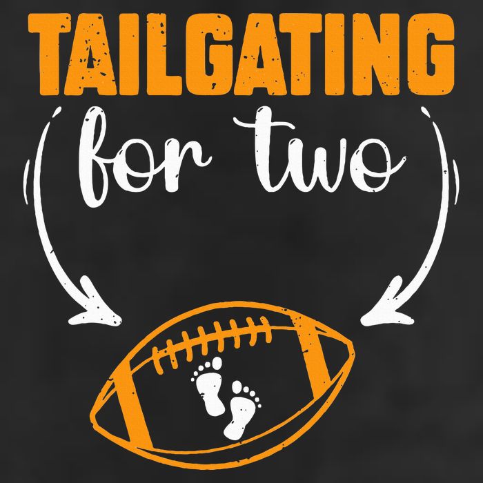 Tailgating For Two Football Thanksgiving Pregnancy Reveal 11oz C Handle Ceramic Mug