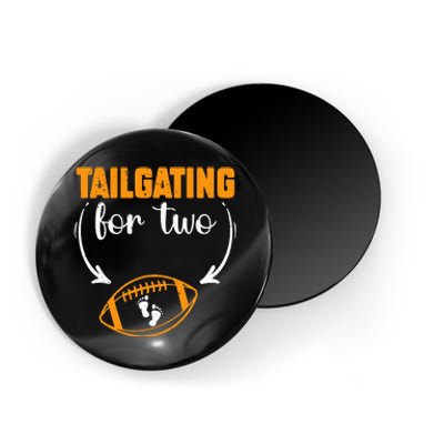 Tailgating For Two Football Thanksgiving Pregnancy Reveal Magnet