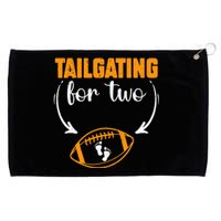 Tailgating For Two Football Thanksgiving Pregnancy Reveal Grommeted Golf Towel