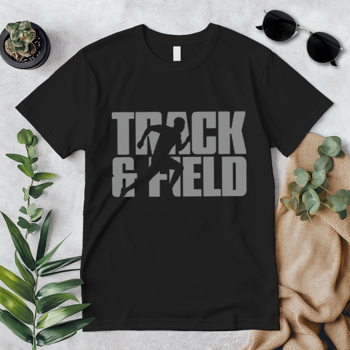 Track & Field Themed Design Graphic Track & Field Premium T-Shirt