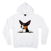 Toy Fox Terrier Dog Breed Popping Up Fun Fox Terrier Owner Hoodie