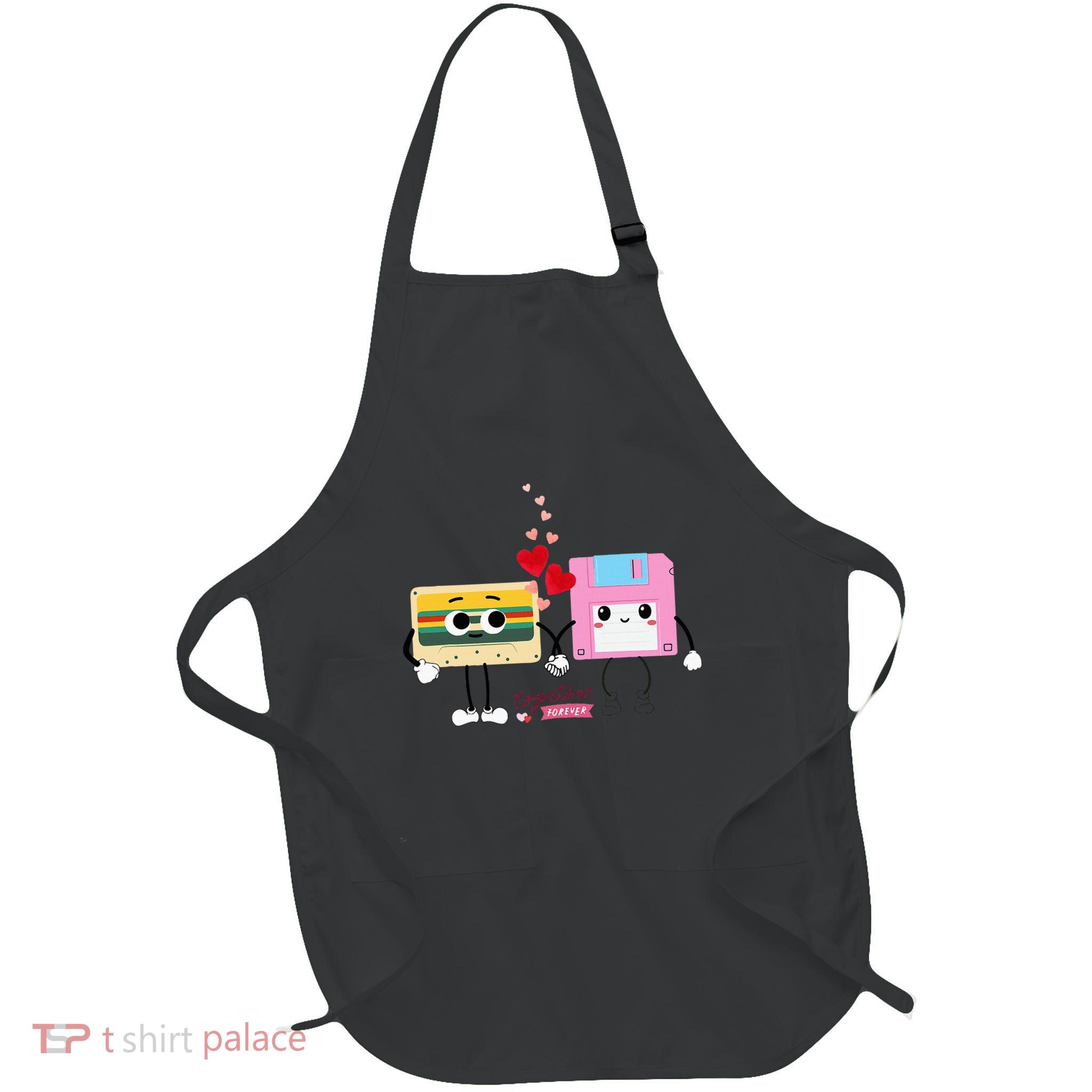 Together Forever Full-Length Apron With Pockets