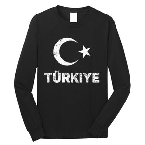 Turkish Flag Turk Bayragi Turkey Flag Turkiye Long Sleeve Shirt