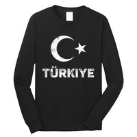 Turkish Flag Turk Bayragi Turkey Flag Turkiye Long Sleeve Shirt