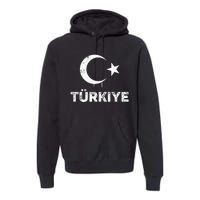 Turkish Flag Turk Bayragi Turkey Flag Turkiye Premium Hoodie