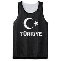 Turkish Flag Turk Bayragi Turkey Flag Turkiye Mesh Reversible Basketball Jersey Tank