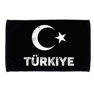 Turkish Flag Turk Bayragi Turkey Flag Turkiye Microfiber Hand Towel