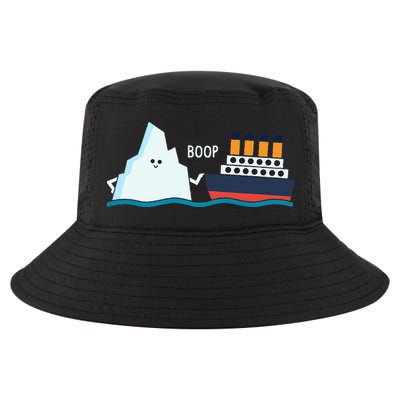 Titanic Funny Titanic And Iceberg Boop Parody For Cool Comfort Performance Bucket Hat