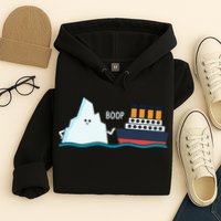 Titanic Funny Titanic And Iceberg Boop Parody For Hoodie