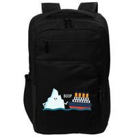 Titanic Funny Titanic And Iceberg Boop Parody For Impact Tech Backpack