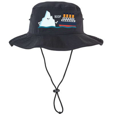 Titanic Funny Titanic And Iceberg Boop Parody For Bucket Hat