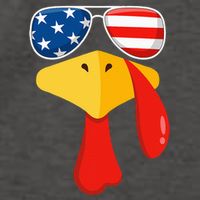 Turkey Face Thanksgiving Matching Outfit Family Gobble Funny Vector Backpack