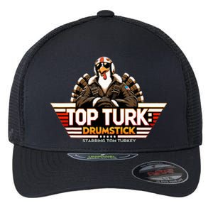 Turk Funny Thanksgiving Flexfit Unipanel Trucker Cap