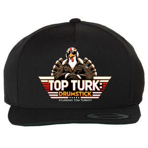 Turk Funny Thanksgiving Wool Snapback Cap