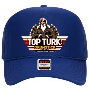 Turk Funny Thanksgiving High Crown Mesh Back Trucker Hat