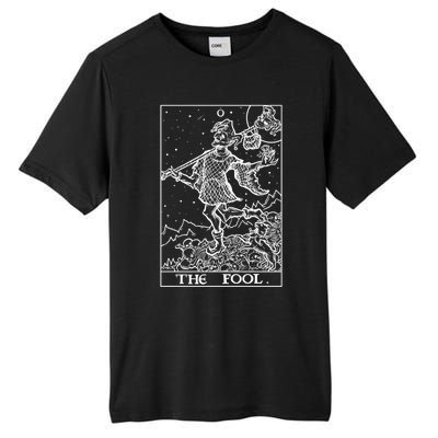 The Fool Tarot Card Halloween Gothic Clothing Court Jester Cute Gift Tall Fusion ChromaSoft Performance T-Shirt