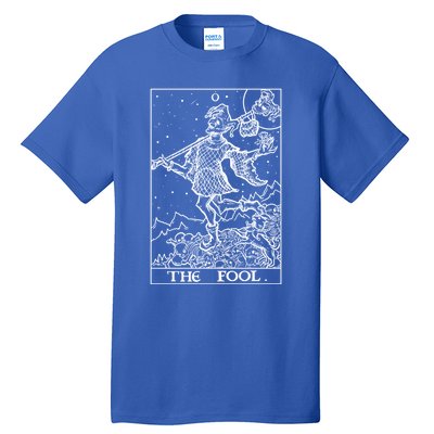 The Fool Tarot Card Halloween Gothic Clothing Court Jester Cute Gift Tall T-Shirt