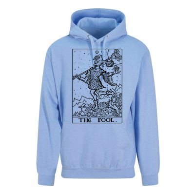 The Fool Tarot Card Halloween Gothic Clothing Court Jester Cute Gift Unisex Surf Hoodie