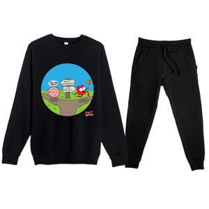 The Fork Premium Crewneck Sweatsuit Set