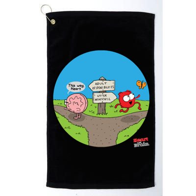 The Fork Platinum Collection Golf Towel