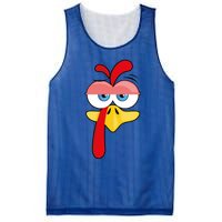 Turkey Face Thanksgiving Funny Costume Great Gift Mesh Reversible Basketball Jersey Tank