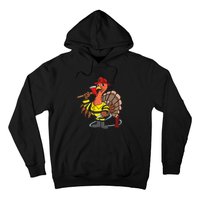 Thanksgiving Firefighter Turkey  Proud Fireman Gift Hoodie